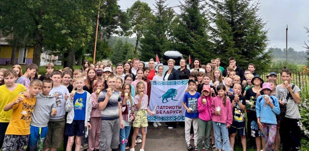 Посещение лагеря «Спартаковец»