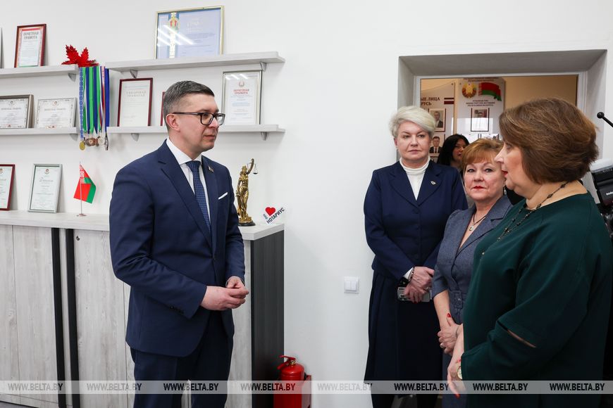 Нотариальная контора открылась в минском микрорайоне Лебяжий