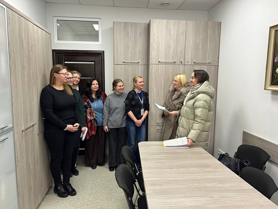 Знакомство с коллективом округа