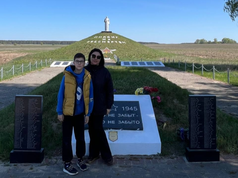 Дань памяти погибшим в годы ВОВ