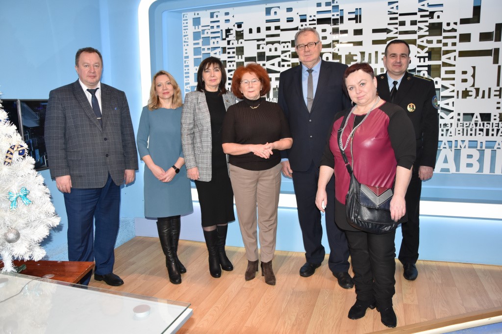 Витебская областная группа по правовому просвещению граждан встретилась с коллективом ТРК «Витебск»