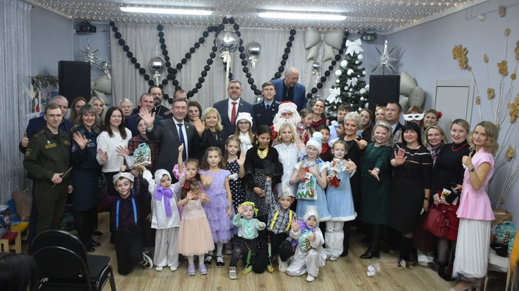 Новогодний утренник в социально‑педагогическом центре Гомельского района