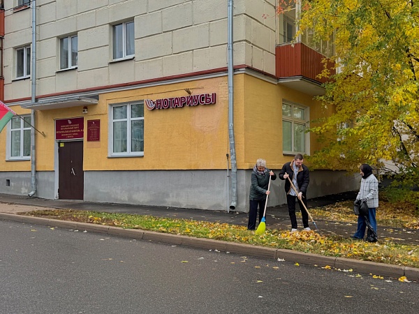 Субботник в столице