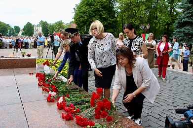 Митинг-реквием в память о погибших советских воинах