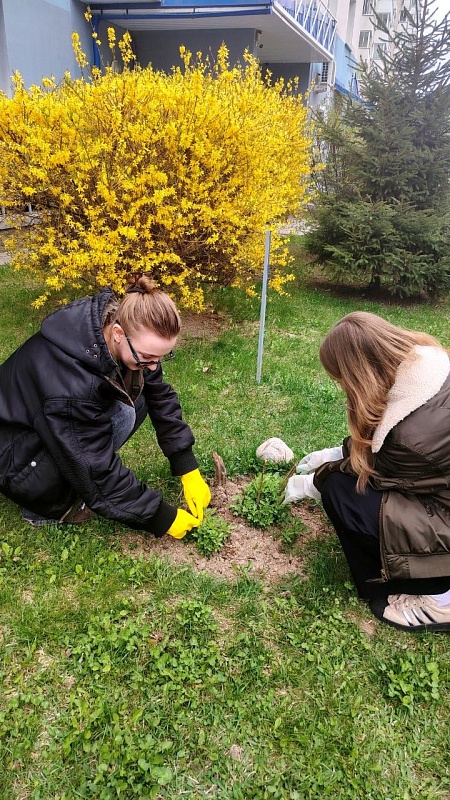 Представители нотариата столицы принимают участие в республиканском субботнике