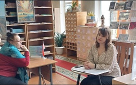 В Ветковской библиотеке прошла встреча с нотариусом