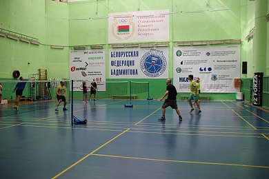 В Минске состоялся любительский турнир по бадминтону среди юристов