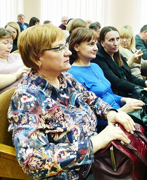 Участие в совещании идеологического актива Молодечненского района