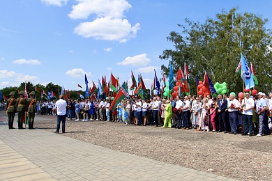 Митинг участников акции «Дорогами Славы»