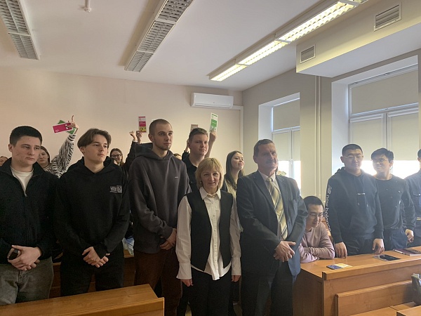 Встреча со студентами Института бизнеса БГУ