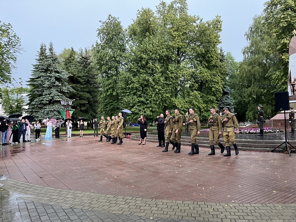 В честь героев-освободителей Гродно