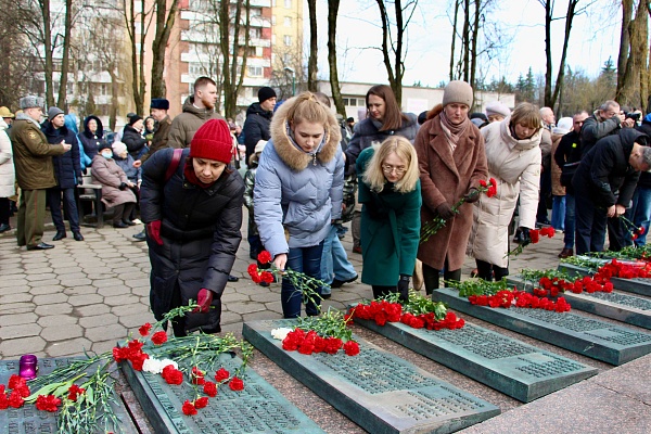 В память о воинах-интернационалистах