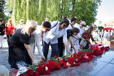 «Народное возложение» в День Независимости