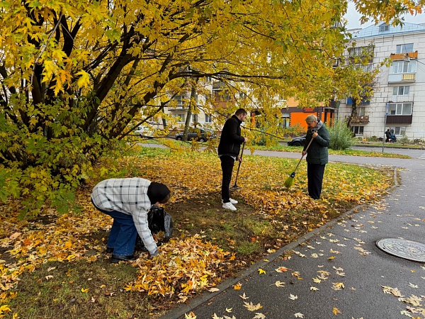 Субботник в столице
