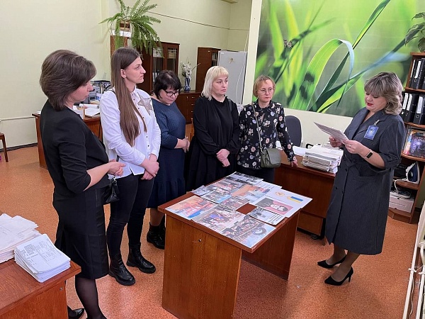 Посещение учреждения «Зональный государственный архив в г.Речице»