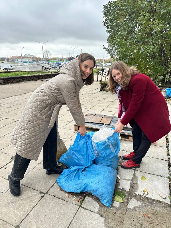 Субботник в столице