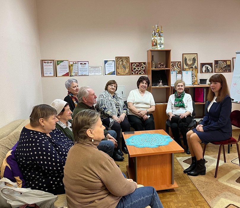 Правовое просвещение в ТЦСЗН Мядельского района