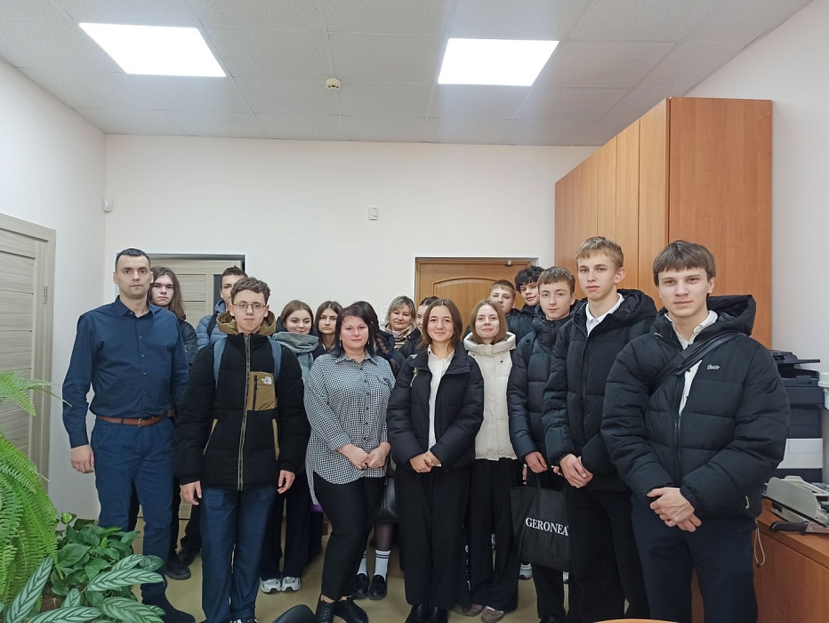 Профориентационная встреча со школьниками прошла в нотариальной конторе Жабинковского района