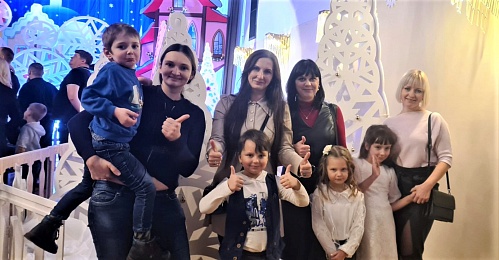 Представители нотариата Брестчины и члены их семей посетили детский праздник 