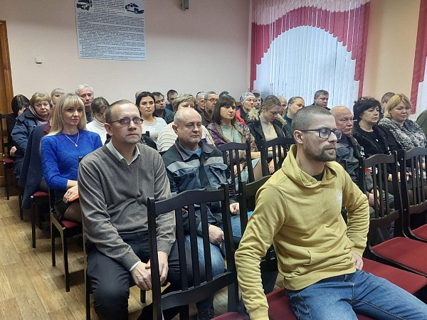 Встречи с трудовыми коллективами в составе информационных групп администрации Центрального района г. Гомеля