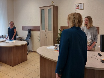 Наталья Борисенко посетила нотариальные конторы Гродненской области 