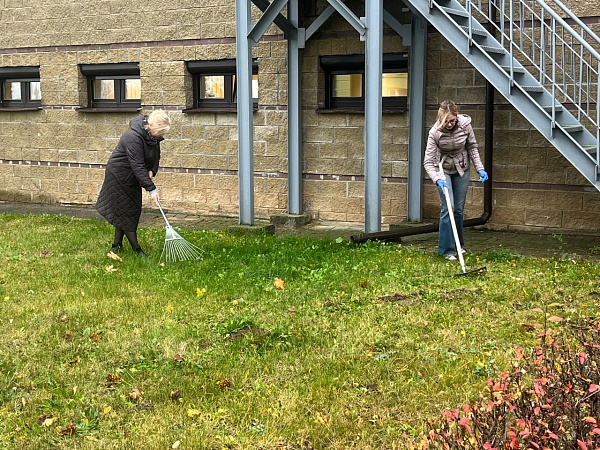 Субботник в столице