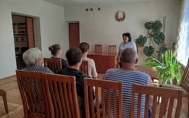 Встреча нотариуса с коллективом КСУП "Комсомольск"