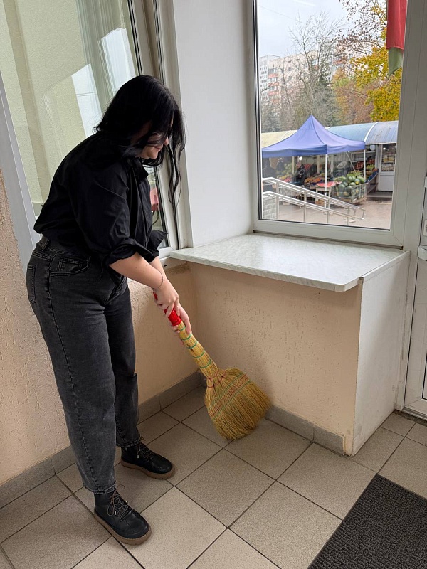 Осенний субботник в Гомеле