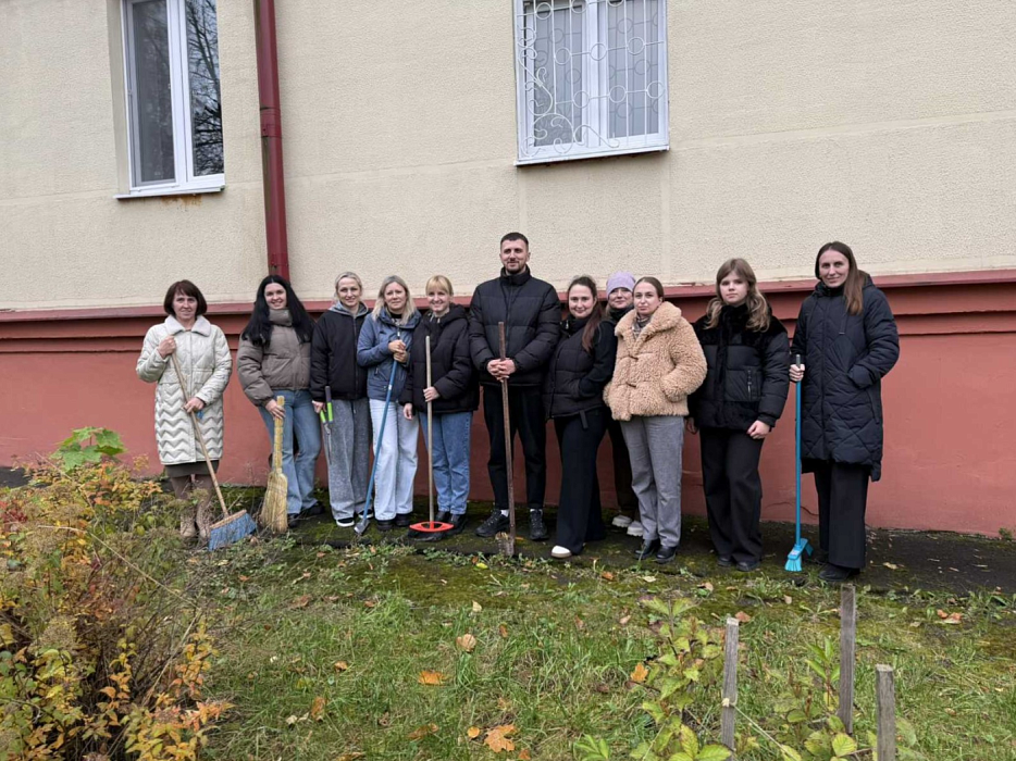 Участие в субботнике и благоустройстве