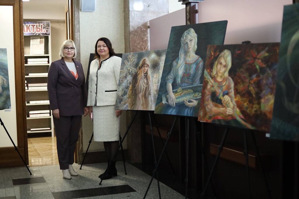 Выставка «Беласнежныя думкі»