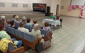 Встреча нотариуса с жителями старшего поколения Костюковичского района