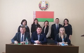 Встреча с коллективом ОАО  «Горыньский комбинат строительных материалов»