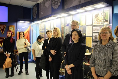 Нотариусы Беларуси посетили Музей криминалистики Следственного комитета Республики Беларусь