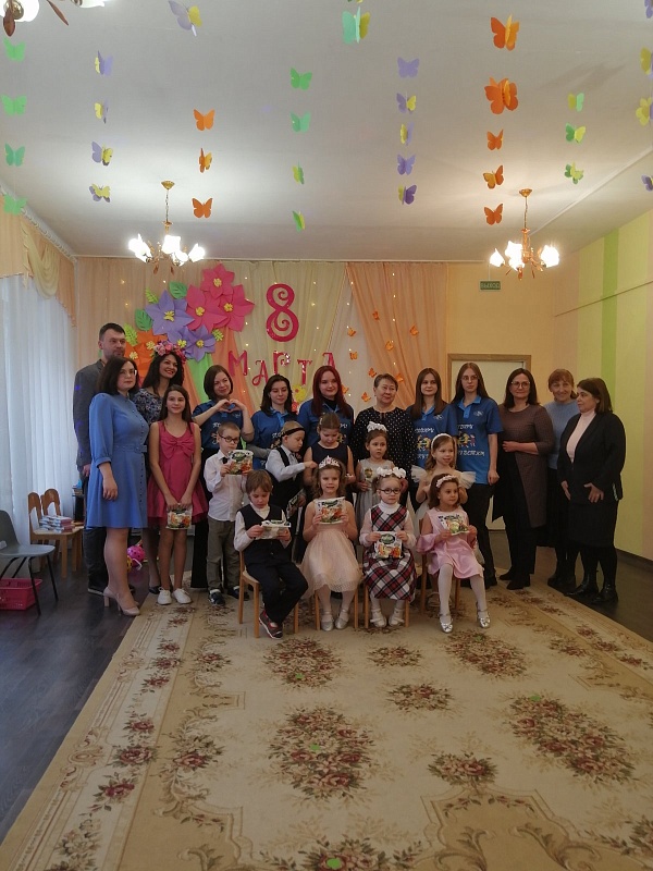 8 марта в детском саду