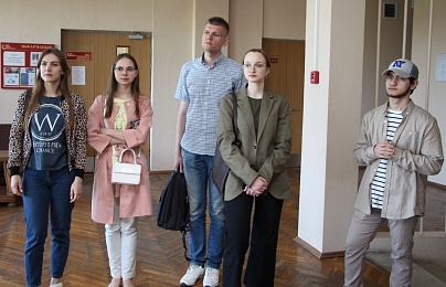Студенты БГЭУ посетили выставку по истории нотариата в Центральной научной библиотеке НАН Беларуси