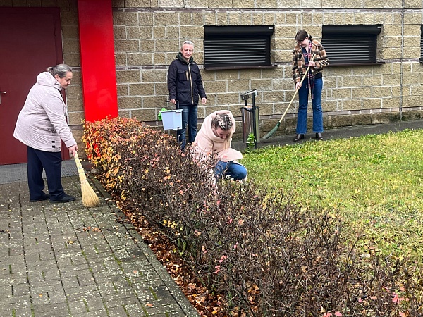 Субботник в столице