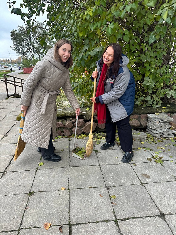 Субботник в столице