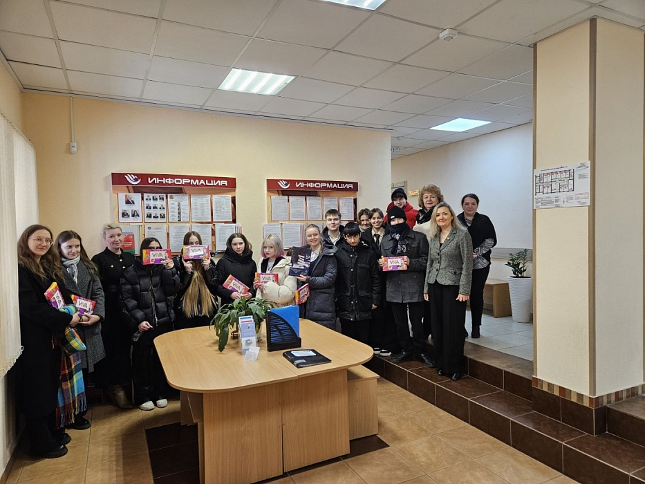 Встреча со старшеклассниками СШ № 11 города Гомеля