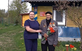  Нотариус встретилась с ветераном ВОВ 