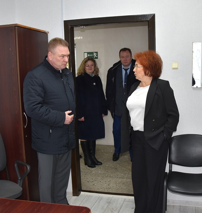 Заместитель Министра юстиции посетил нотариальную контору Докшицкого района