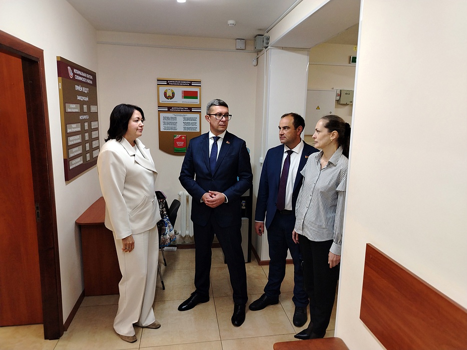 Рабочий визит Министра юстиции в Слоним