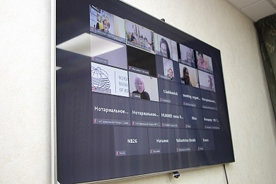 В Белорусской нотариальной палате состоялся круглый стол с участием представителей МНС