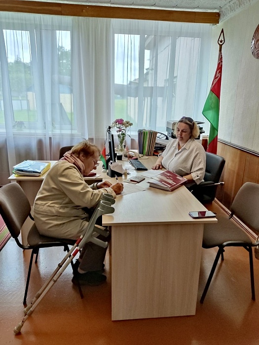 Выезд нотариуса в агрогородок Сырод