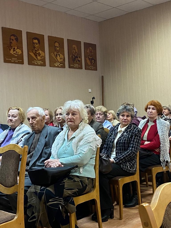 Встреча с ветеранами общественной организации "Белорусское общественное объединение ветеранов"