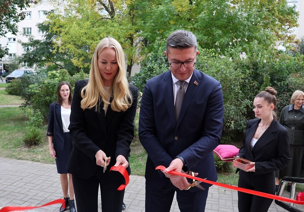 В Октябрьском районе Минска торжественно открыли нотариальную контору