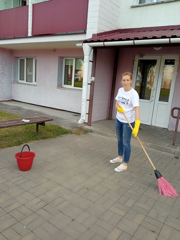 Участие нотариусов Гомельского нотариального округа в акции нотариата «Приумножим красоту родного края»