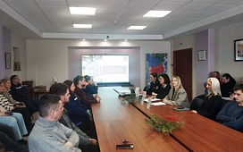 Встреча с трудовым коллективом Белтапаз