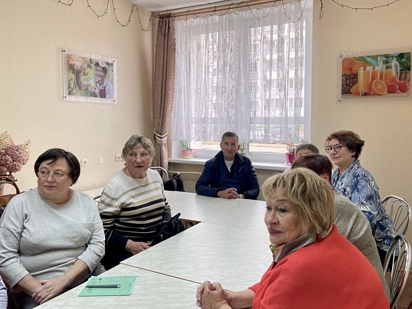 Встреча ко Дню пожилых людей