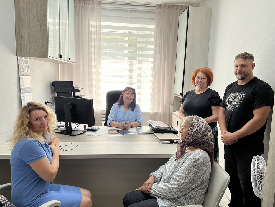 Рабочая поездка в нотариальную контору Шумилинского района