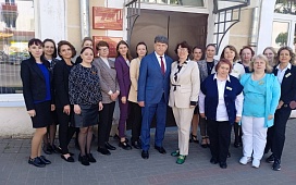 Заместитель Министра юстиции Николай Старовойтов посетил Оршанский район